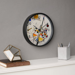 Horloge Kandinsky - Délicate tension