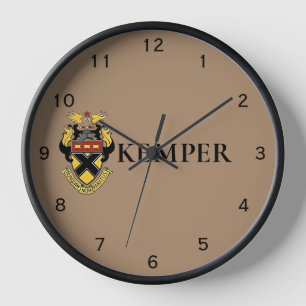 Horloge Kemper Military School et College Wall