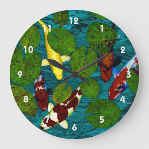 Horloge KOI POND