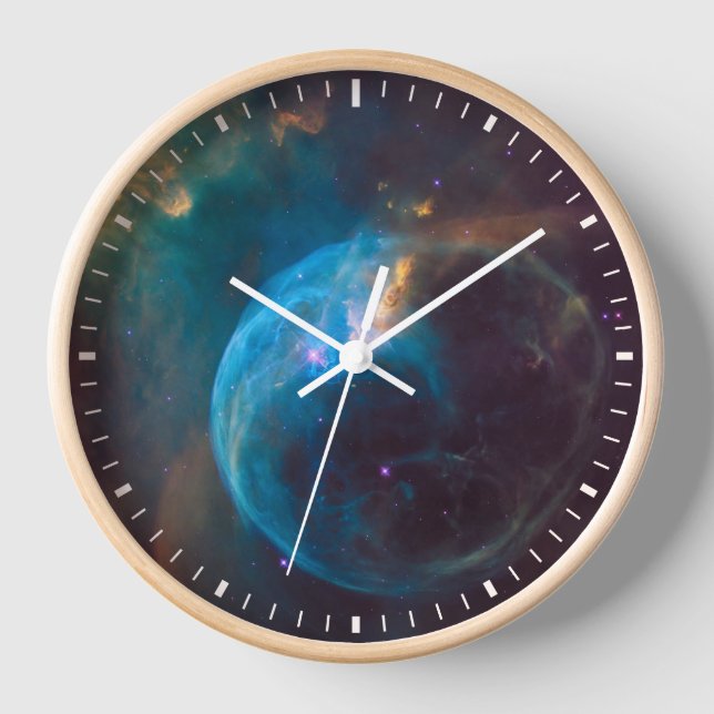 Horloge La bulle Nebula, Ngc 7635. (Recto)