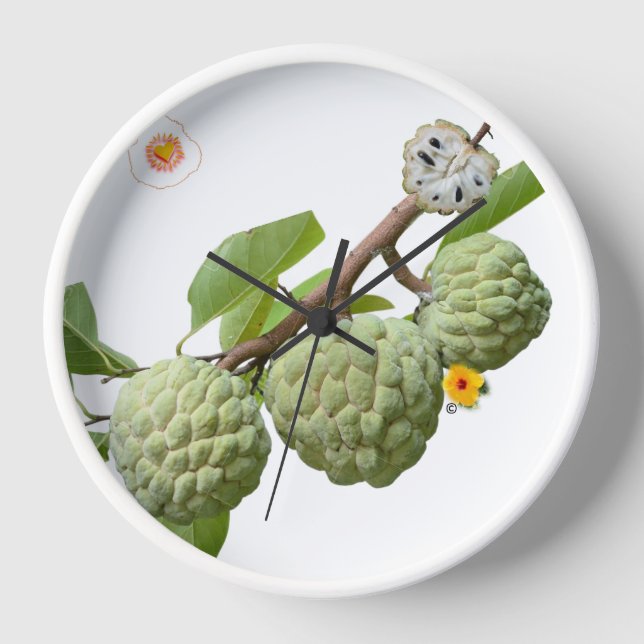 Horloge La pomme-cannelle - Verre à shot (Recto)