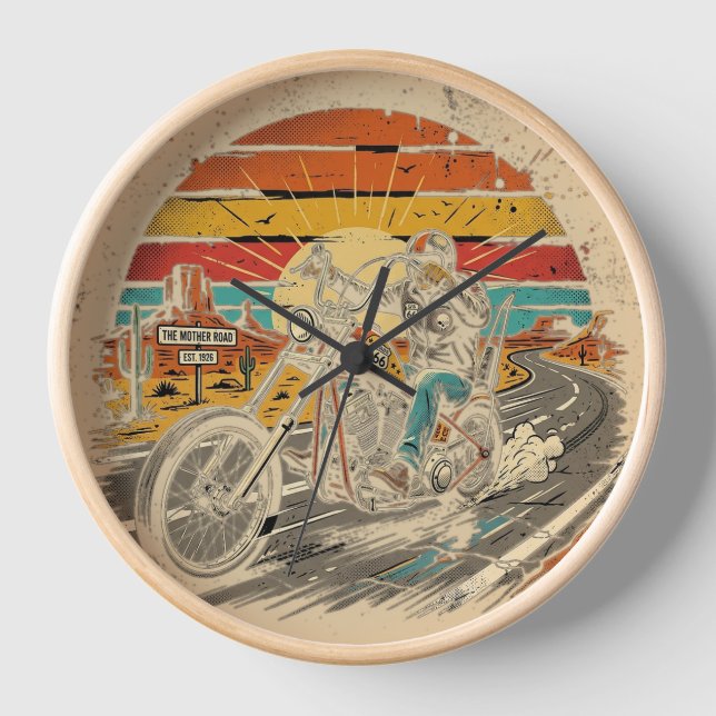 Horloge La route mère  (Recto)