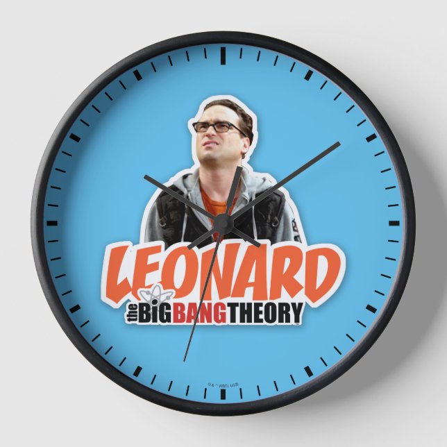 Horloge La théorie du Big Bang | Leonard (Recto)