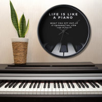 La vie est comme un piano Inspirant
