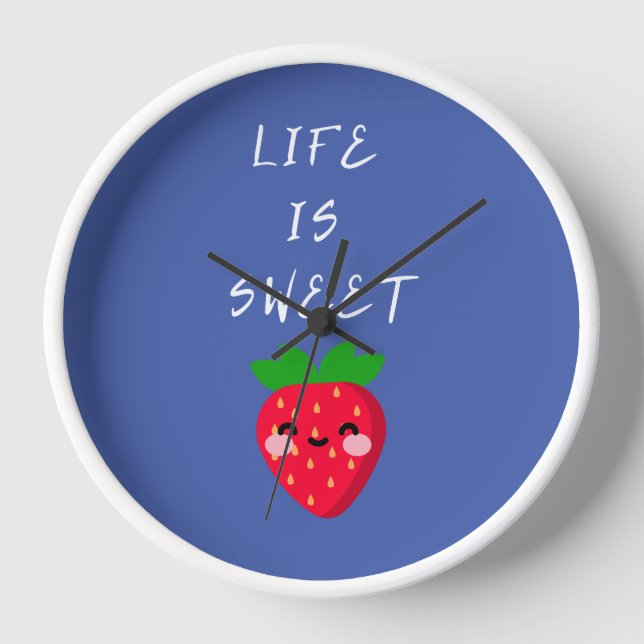 Horloge la vie est douce (Recto)