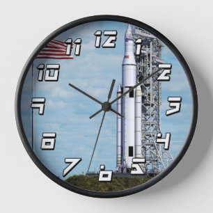 Horloge Lanceur de fusée du système SLS de la NASA