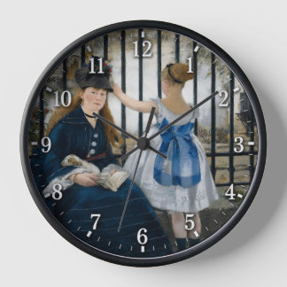Horloge « Le Chemin de fer » de Manet