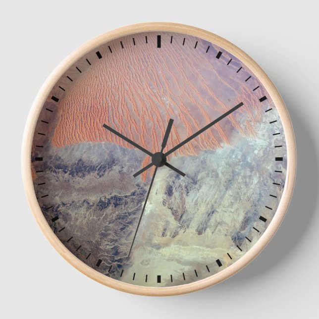Horloge Le Désert Du Sahara En Algérie, Afrique Du Nord. (Recto)
