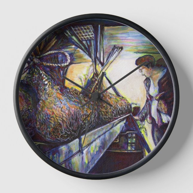 Horloge Le destin hurlant de la vie (Recto)