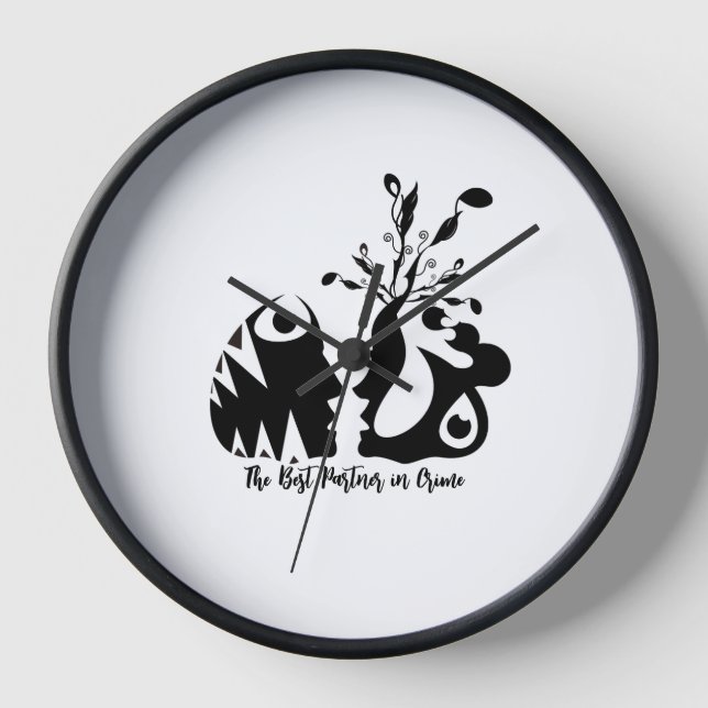 Horloge le meilleur partenaire de la criminalité (Recto)