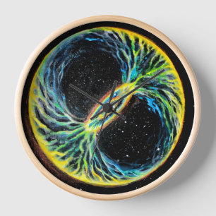 Horloge Le nuage de Oort et la ceinture de Kuiper  