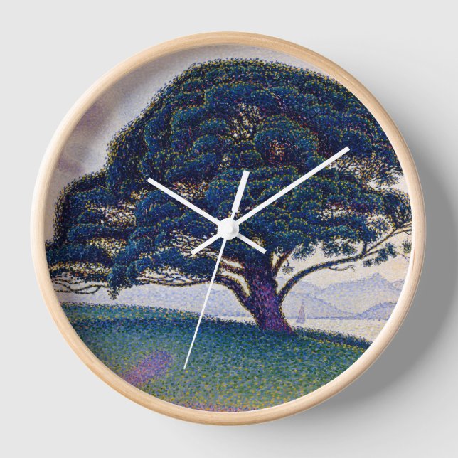 Horloge Le pin Bonaventure - Paul Signac (Recto)