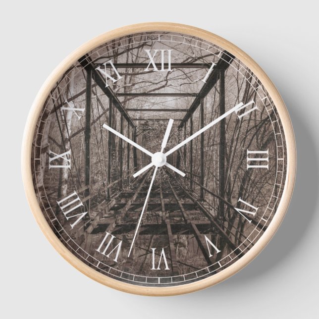 Horloge Le pont de Breeden, Indiana (Recto)