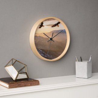 Horloge Le vol de l'aigle
