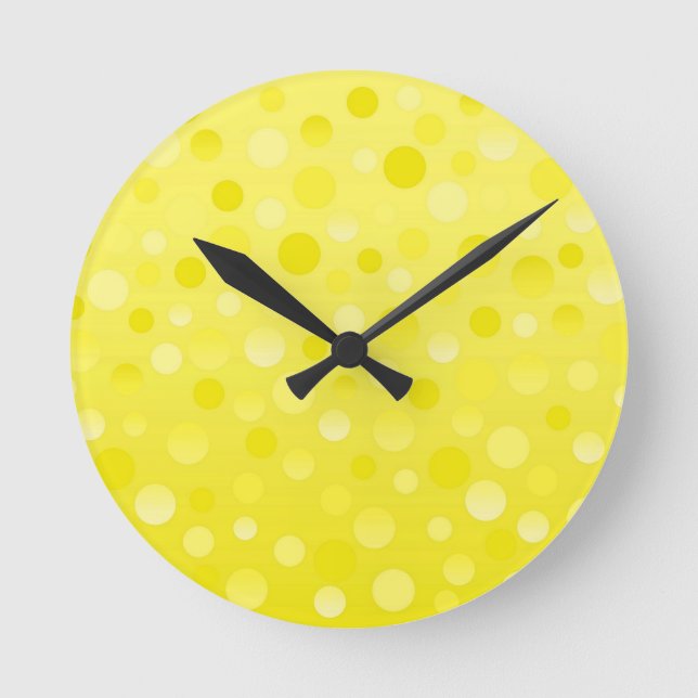 Horloge Lemon Fizz ronde (Recto)