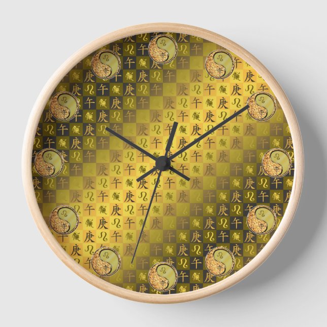 Horloge Léo & Cheval de Métal (Recto)