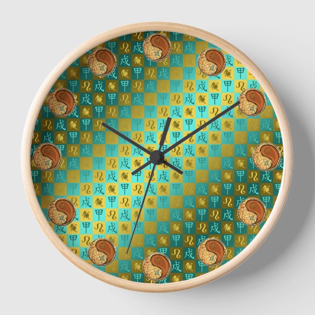 Horloge Léo & Chien de Bois (Recto)