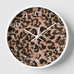 Horloge Leopard - Imprimé animal