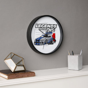 HORLOGE LES LÉGENDES NE MEURENT JAMAIS !
