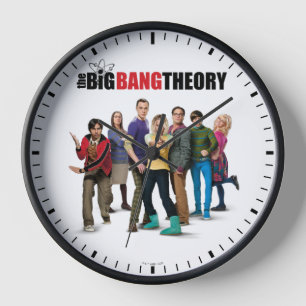 Horloge Les personnages de la théorie du Big Bang