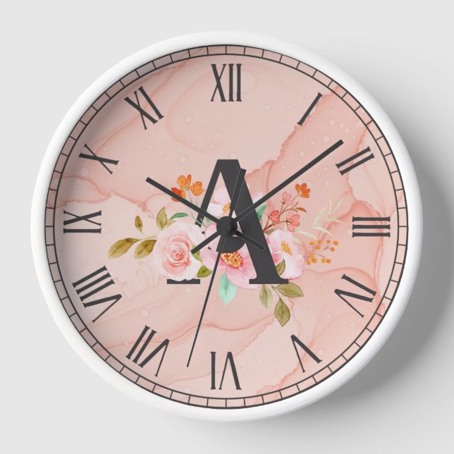 Horloge Lettre A (Recto)