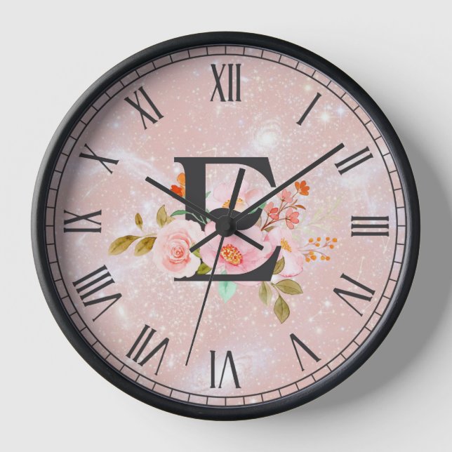 Horloge Lettre E (Recto)