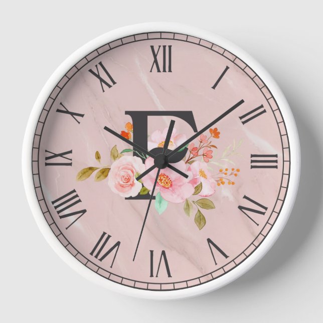 Horloge Lettre F (Recto)