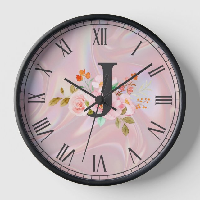 Horloge Lettre J (Recto)