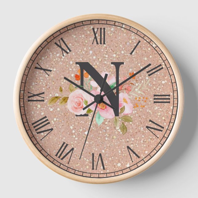 Horloge Lettre N (Recto)