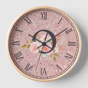 Horloge Lettre O