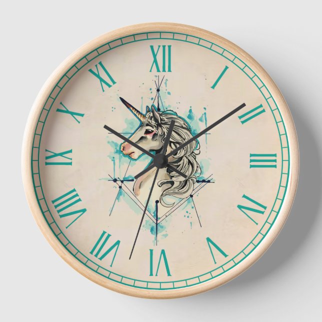 Horloge Licorne (Recto)