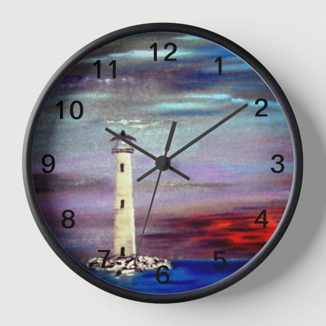 Horloge L'île Lighthouse (Recto)