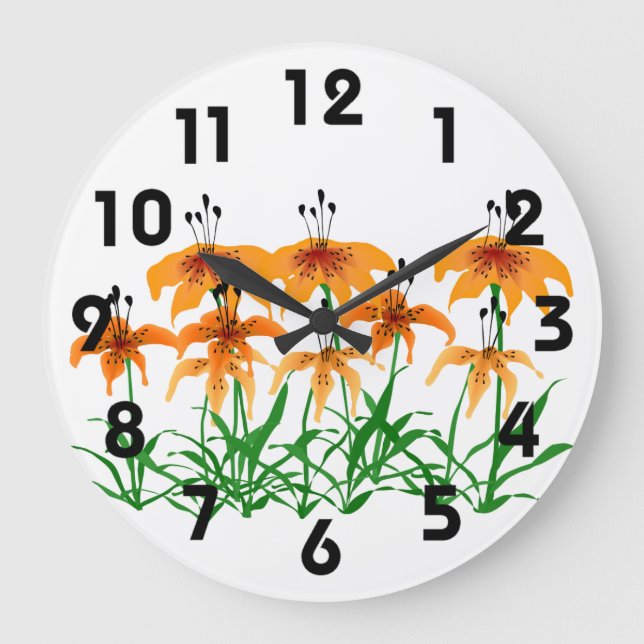 Horloge Lily de Tigre (Recto)