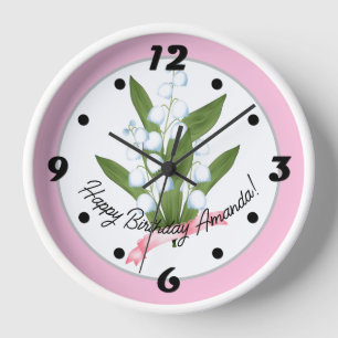 Horloge Lily of the valley