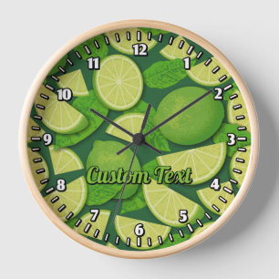 Horloge Lime