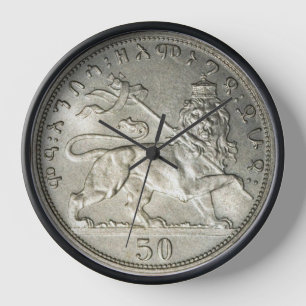 Horloge Lion of Judah Jah Rasta Reggae Roots