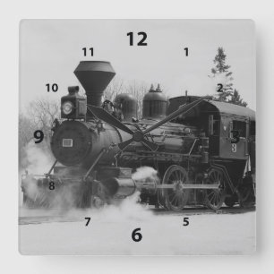 Horloge Locomotive Du Train vintage