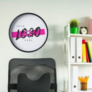 Horloge Logo d'entreprise promotionnel personnalisé