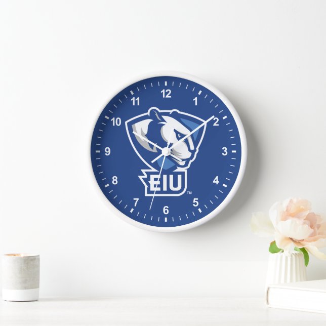 Horloge Logo Eastern Illinois University Panthers (Maison)