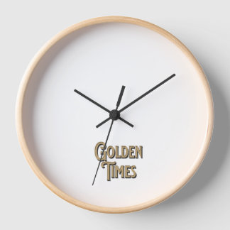 Horloge logo Golden Times Watch