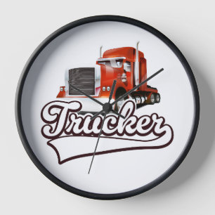 Horloge Logo vintage routier