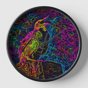 Horloge L'oiseau solitaire 3