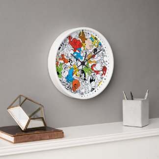 Horloge LOONEY TUNES™ Color Pop Motif