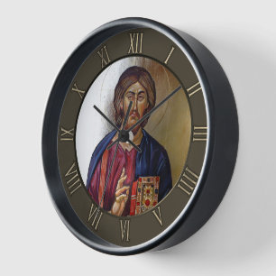 Horloge Lord Jesus Christ Pantocrate