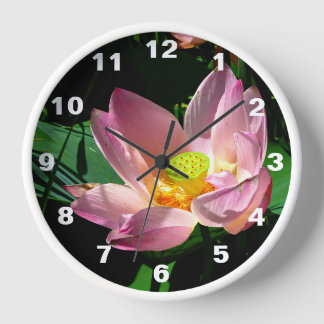 Horloge Lotus Blossom