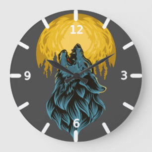 Horloge loup