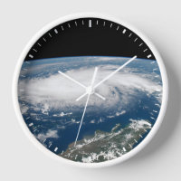 L'Ouragan Dorian Au-Dessus De L'Océan Atlantique.