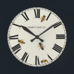 Horloge magasin de l'abeille du travailleur<br><div class="desc">AIME TES ABEILLES. Pendant que vous êtes à l'intérieur de votre atelier préliminaire centrifugeant et étiquetant vos jarres, gardez cette horloge en vue pour vous rappeler qui est à l'extérieur travaillant presque toutes les heures de la lumière du jour, à la recherche de nectar sept jours par semaine pendant de...</div>