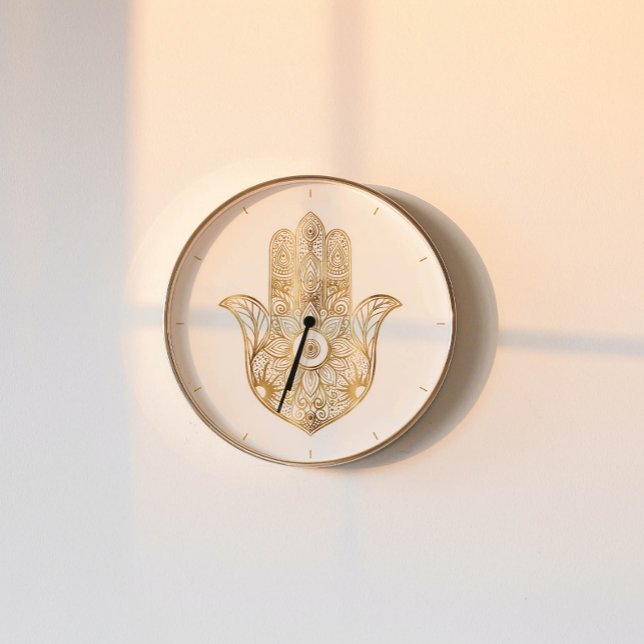 Horloge Main de tournesol or Hamsa (Créateur téléchargé)