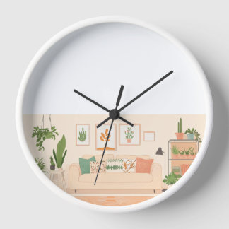 Horloge Maison confortable
